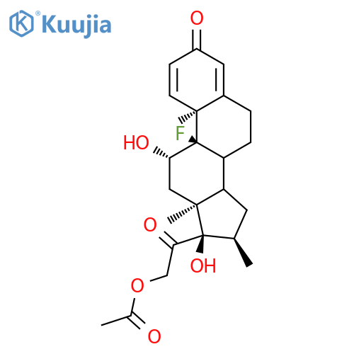 Dexamethasone acetate structure