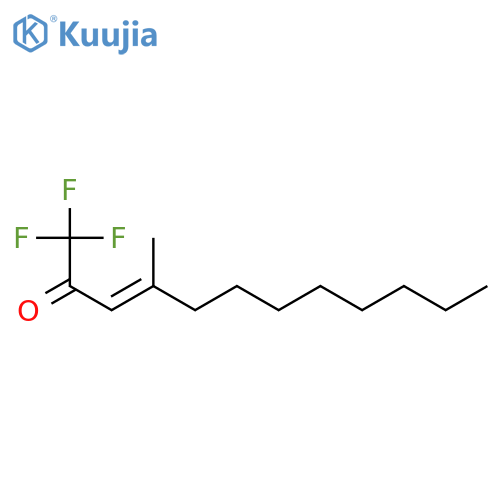 3-Dodecen-2-one,1,1,1-trifluoro-4-methyl-, (E)- (9CI) structure