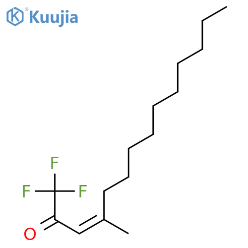 3-Tetradecen-2-one,1,1,1-trifluoro-4-methyl-, (Z)- (9CI) structure