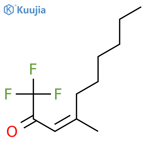 3-Decen-2-one,1,1,1-trifluoro-4-methyl-, (Z)- (9CI) structure