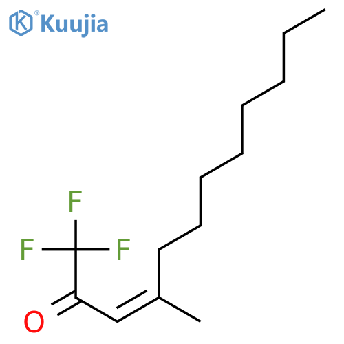 3-Dodecen-2-one,1,1,1-trifluoro-4-methyl-, (Z)- (9CI) structure