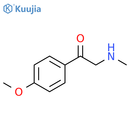 1-(4-methoxyphenyl)-2-(methylamino)ethan-1-one structure