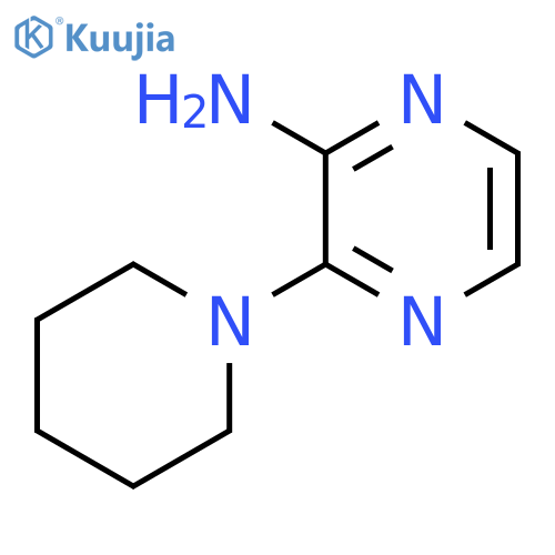 3-(Piperidin-1-yl)pyrazin-2-amine structure