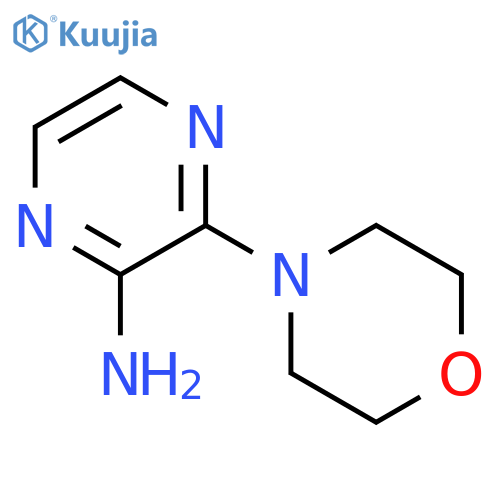 2-Amino-3-morpholin-4-ylpyrazine structure