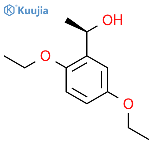 (1R)-1-(2,5-Diethoxyphenyl)ethan-1-ol structure