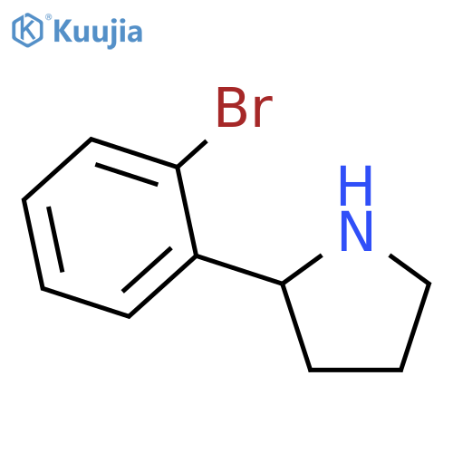 2-(2-Bromophenyl)pyrrolidine Oxalate (2:1) structure