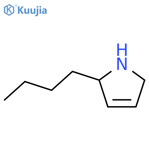 2-Butyl-2,5-dihydro-1H-pyrrole structure