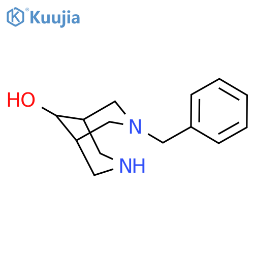 3-Benzyl-3,7-diazabicyclo[3.3.1]nonan-9-ol structure