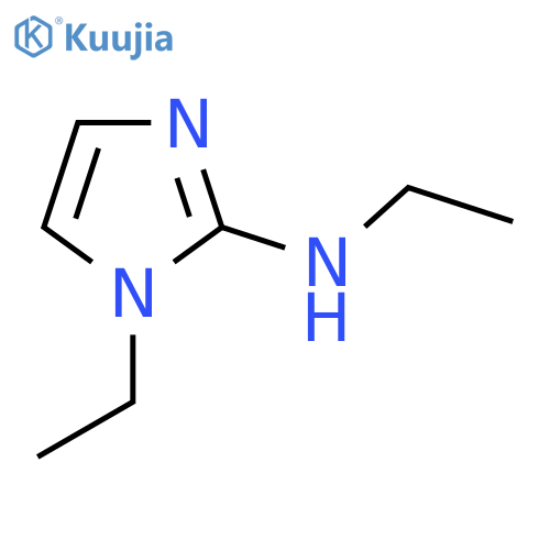 N,1-diethyl-1H-imidazol-2-amine structure