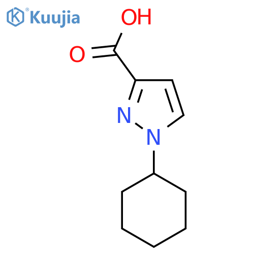 1-Cyclohexyl-1H-pyrazole-3-carboxylic Acid structure