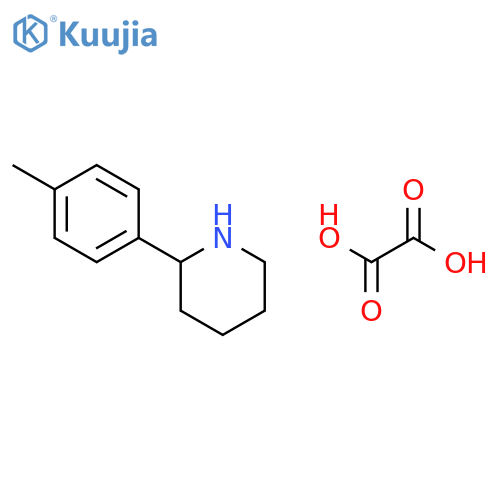 2-(4-methylphenyl)piperidine structure