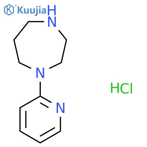 1-(Pyridin-2-yl)homopiperazine Hydrochloride structure
