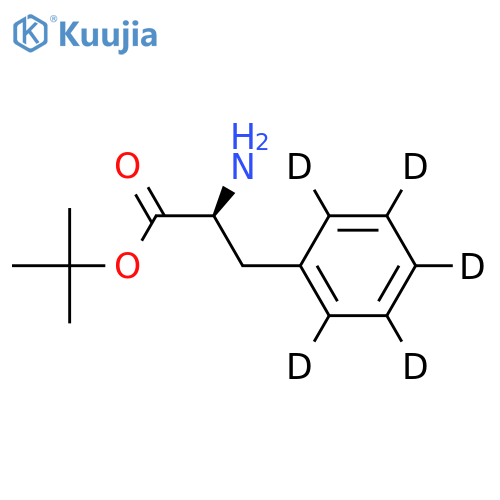 L-Phenylalanine tert-Butyl Ester-d5 structure