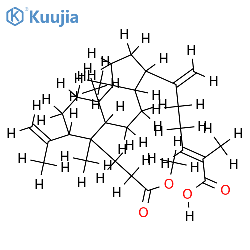 24(E)-3,4-Secodammara-4(28),20,24-trien-3,26-dioic acid-3-methylester structure