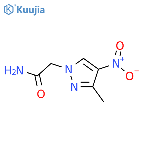 2-(3-methyl-4-nitro-1H-pyrazol-1-yl)acetamide structure