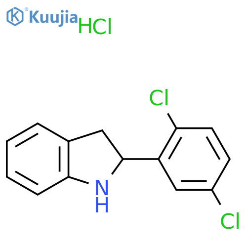 2-(2,5-Dichlorophenyl)indoline Hydrochloride structure