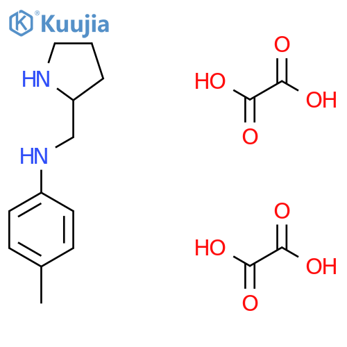 4-Methyl-N-(2-pyrrolidinylmethyl)aniline Dioxalate structure