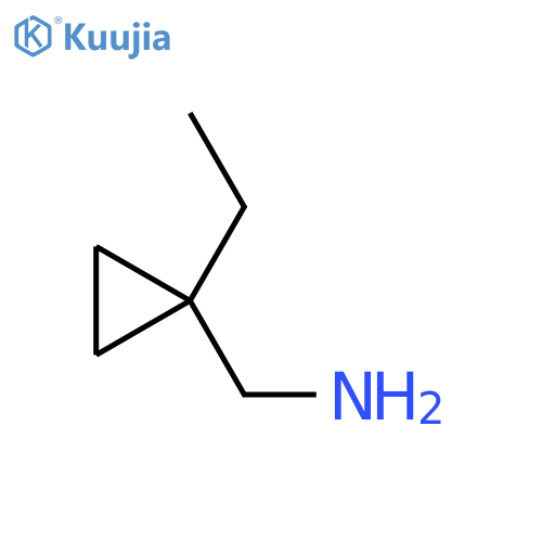 (1-ethylcyclopropyl)methanamine structure