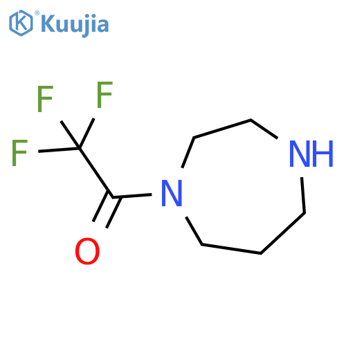 1-(Trifluoroacetyl)-1,4-diazepane Hydrochloride structure