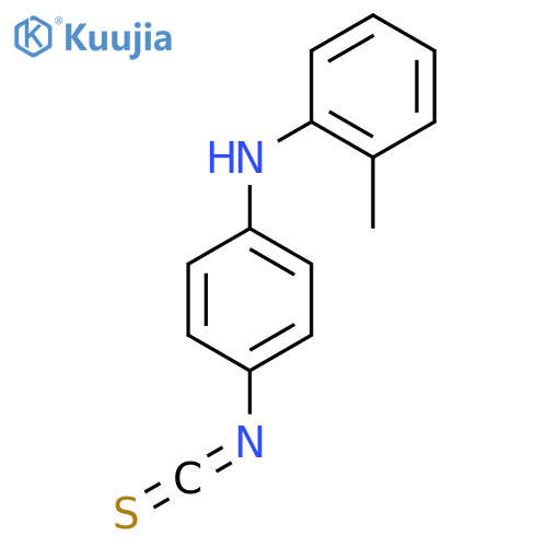 (4-Isothiocyanatophenyl)(2-methylphenyl)amine structure
