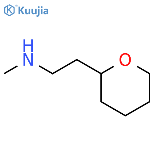 Methyl-2-(tetrahydro-pyran-2-yl)-ethyl-amine structure