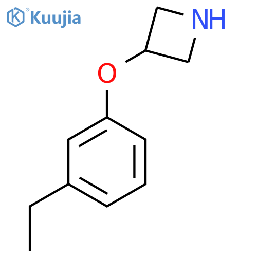 3-(3-Ethylphenoxy)azetidine structure