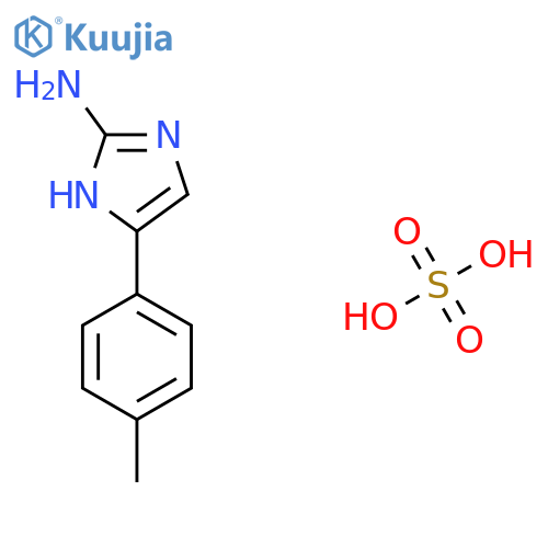 5-(4-Methylphenyl)-1H-imidazol-2-amine sulphate (2:1) structure