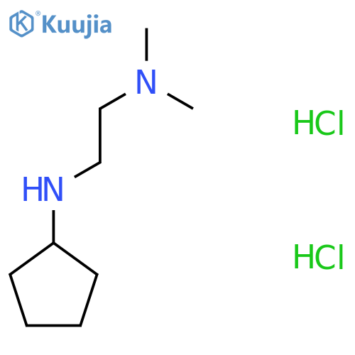 N1-Cyclopentyl-N2,N2-dimethyl-1,2-ethanediamine dihydrochloride structure