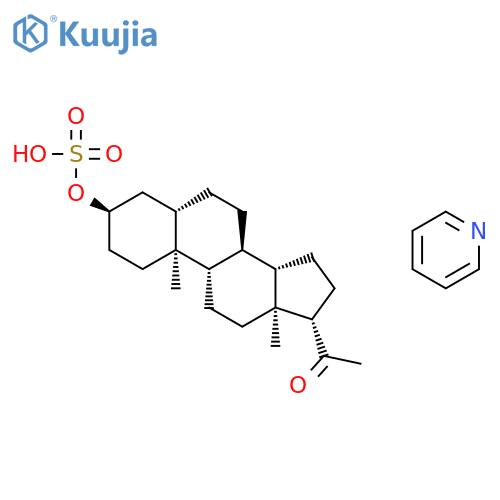 (3α)-Allopregnanolone Sulfate Pyridinium Salt structure