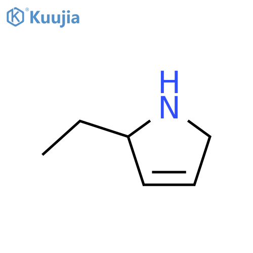 2-Ethyl-2,5-dihydro-1H-pyrrole structure