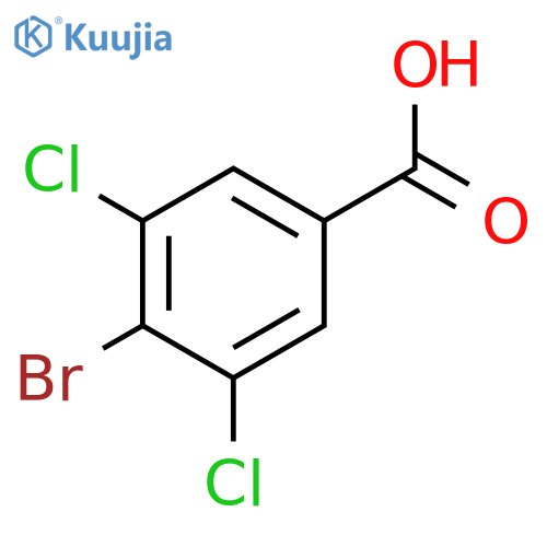 4-Bromo-3,5-dichlorobenzoic acid structure