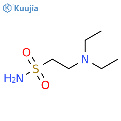 2-(diethylamino)ethane-1-sulfonamide structure