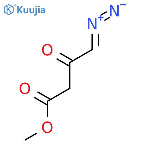 Butanoic acid, 4-diazo-3-oxo-, methyl ester structure