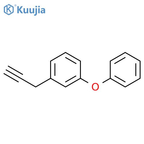 1-phenoxy-3-(prop-2-yn-1-yl)benzene structure