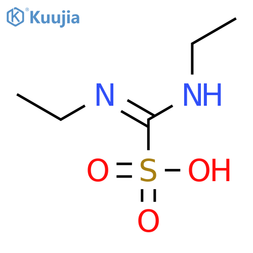 Methanesulfonic acid, (ethylamino)(ethylimino)- structure