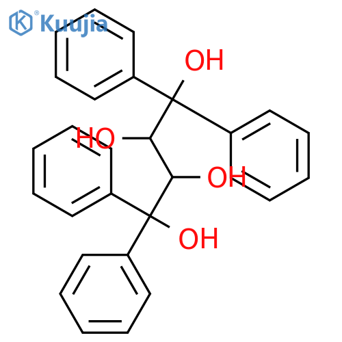 1,2,3,4-Butanetetrol, 1,1,4,4-tetraphenyl-, (2R,3R)- structure