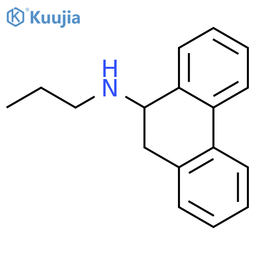 9-Phenanthrenamine, 9,10-dihydro-N-propyl- structure