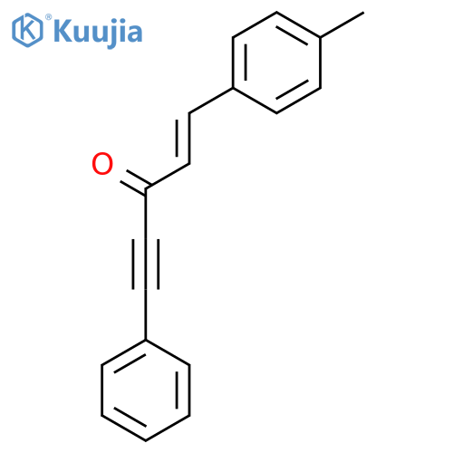 1-Penten-4-yn-3-one, 1-(4-methylphenyl)-5-phenyl-, (E)- structure