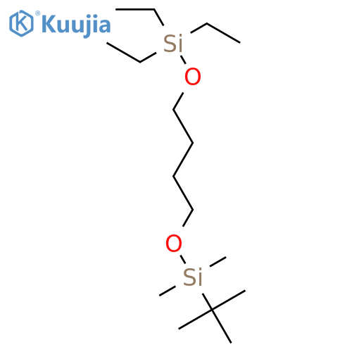 4,9-Dioxa-3,10-disiladodecane, 3,3-diethyl-10,10,11,11-tetramethyl- structure