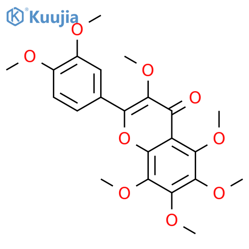 3,5,6,7,8,3',4'-Heptemthoxyflavone structure