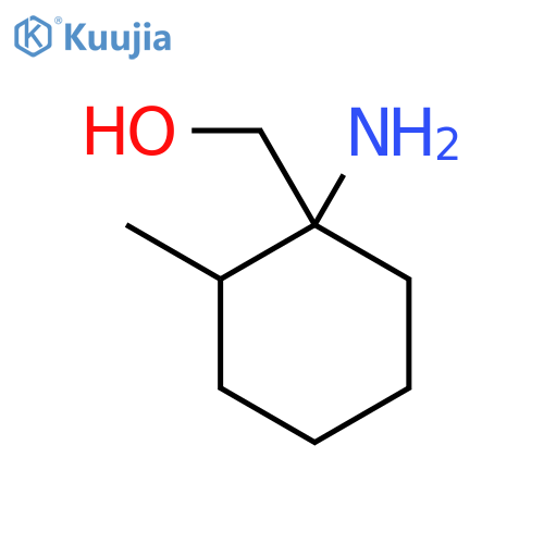 (1-Amino-2-methylcyclohexyl)methanol structure