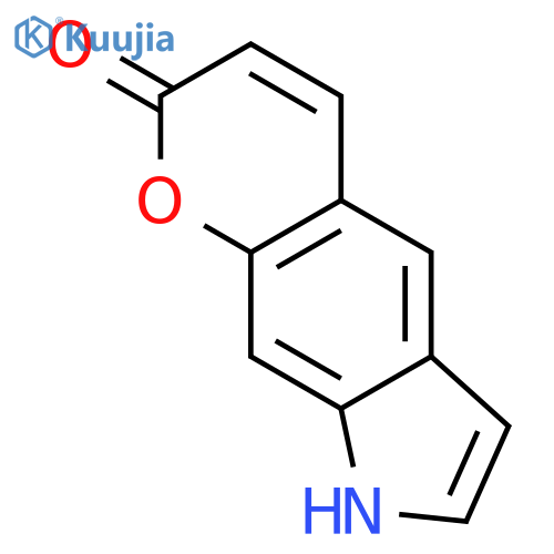 Pyrano[3,2-f]indol-2(8H)-one structure