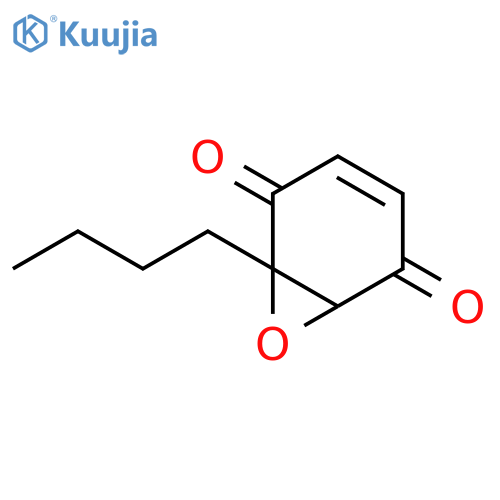 7-Oxabicyclo[4.1.0]hept-3-ene-2,5-dione, 1-butyl- structure