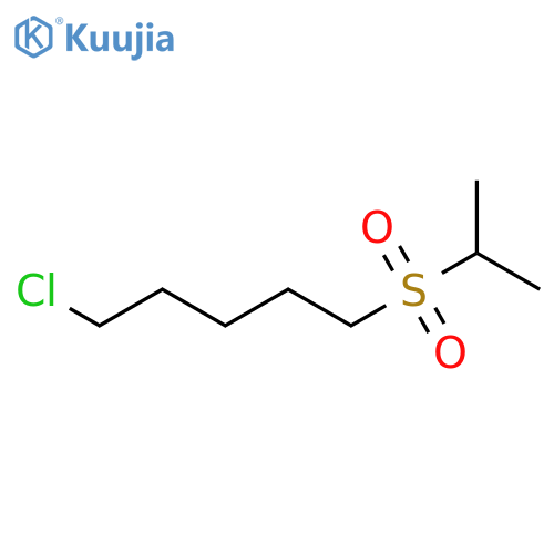 1-Chloro-5-(propane-2-sulfonyl)pentane structure