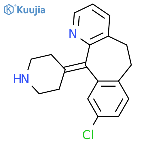 8-Dechloro-9-chloro Desloratadine structure