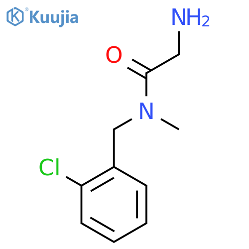 2-Amino-N-(2-chloro-benzyl)-N-methyl-acetamide structure