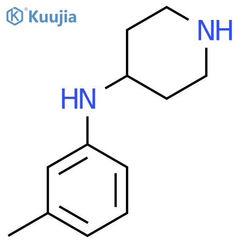 N-(M-Tolyl)piperidin-4-amine structure