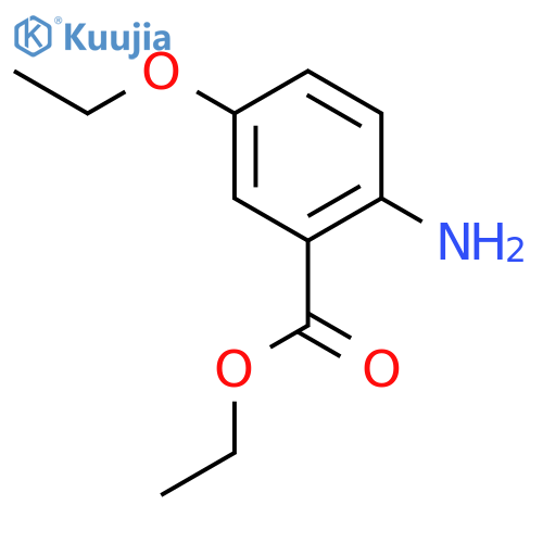 Ethyl 2-amino-5-ethoxybenzoate structure