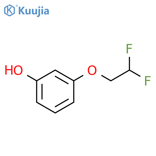 3-(2,2-Difluoroethoxy)phenol structure
