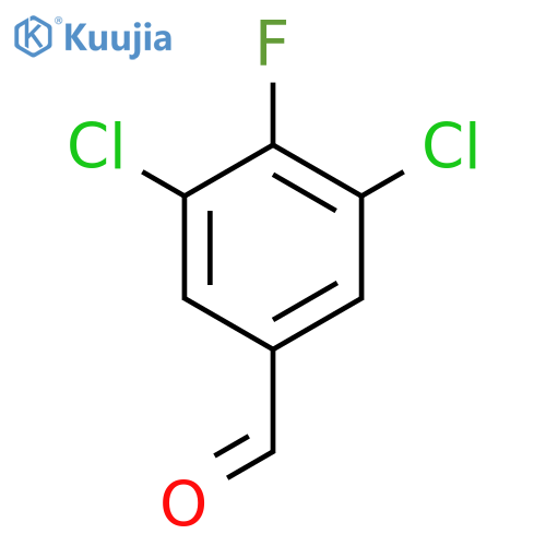 3,5-Dichloro-4-fluorobenzaldehyde structure